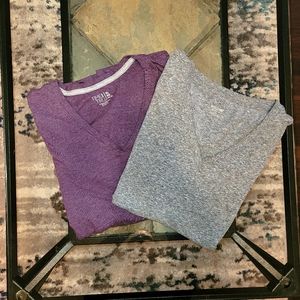 5 for $25!  Set of 2- short sleeve v-neck tees